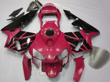 Affordable 2003-2004 Honda CBR600RR Motorcycle Fairings - Red Glossy Black Stripe Australia