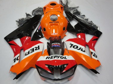 Affordable 2013-2023 Honda CBR600RR Motorcycle Fairings - Orange White Red Glossy Black Repsol Australia