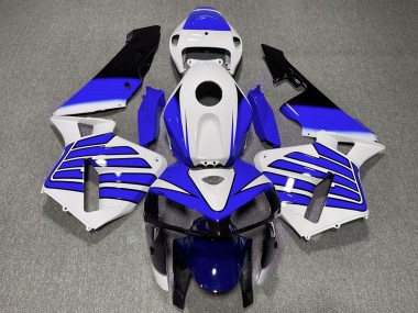 Affordable 2005-2006 Honda CBR600RR Motorcycle Fairings - White Blue Wings Australia