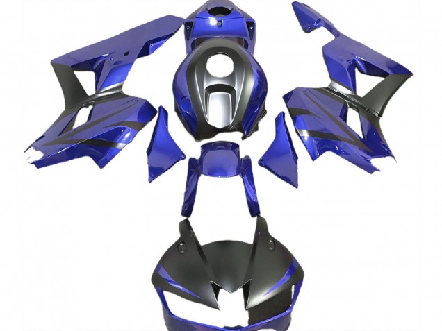 2013-2023 Honda CBR600RR Motorcycle Fairings - Blue Matte Black Australia