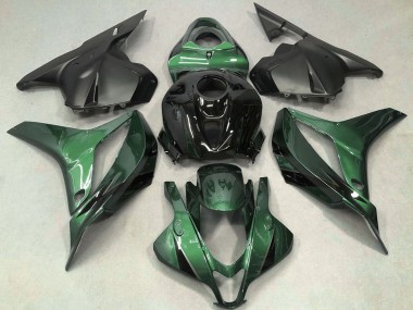 Affordable 2009-2012 Honda CBR600RR Motorcycle Fairing - Green Glossy Black OEM Style Australia