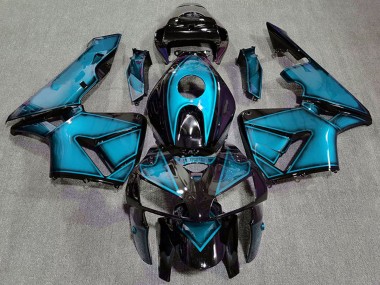 Affordable 2005-2006 Honda CBR600RR Motorcycle Fairings - Deep Light Blue Australia