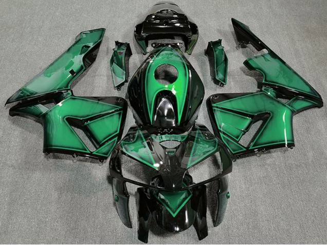 2005-2006 Honda CBR600RR Motorcycle Fairings - Deep Light Green Australia
