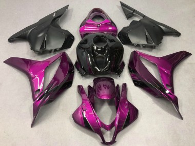 Affordable 2009-2012 Honda CBR600RR Motorcycle Fairings - Pink Glossy Black OEM Style Australia