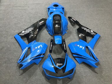 Affordable 2013-2023 Honda CBR600RR Motorcycle Fairings - Blue Glossy Black Australia
