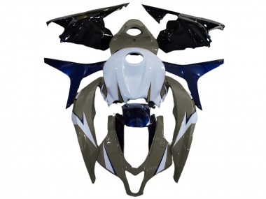 Affordable 2009-2012 Honda CBR600RR Motorcycle Fairings - White Grey Blue Glossy Black Australia