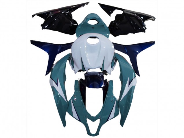 2009-2012 Honda CBR600RR Motorcycle Fairing Kits - White Blue Glossy Black Australia
