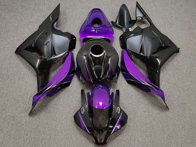 2009-2012 Honda CBR600RR Motorcycle Fairings - White Purple Blue Matte Black Australia