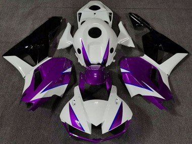 Affordable 2013-2023 Honda CBR600RR Motorcycle Fairings - White Purple Blue Glossy Black Australia