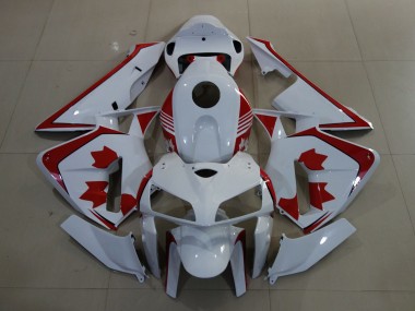 Affordable 2005-2006 Honda CBR600RR Motorcycle Fairings - White Red Canada Australia