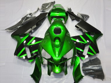 Affordable 2005-2006 Honda CBR600RR Motorcycle Fairings - Green Black Australia