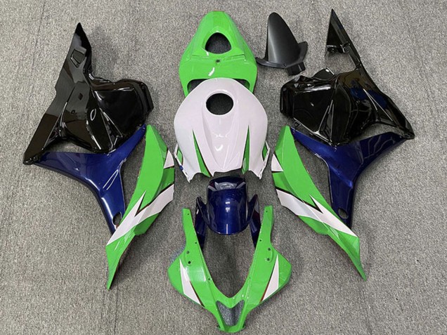 2009-2012 Honda CBR600RR Motorcycle Fairings - White Green Blue Glossy Black Australia