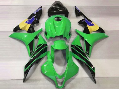 Affordable 2007-2008 Honda CBR600RR Motorcycle Fairings - Green Yellow Glossy Black Blue Bull Australia