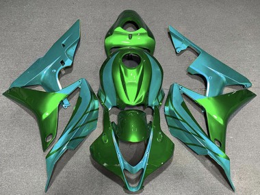 Affordable 2007-2008 Honda CBR600RR Motorcycle Fairings - Green Teal Blue Australia
