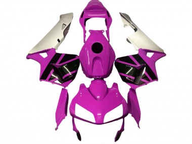 Affordable 2003-2004 Honda CBR600RR Motorcycle Fairings - Silver Hot Pink Glossy Black Australia