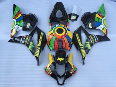 Affordable 2009-2012 Honda CBR600RR Motorcycle Fairings - HP Color Wheel 99 Australia