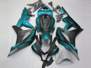 Affordable 2007-2008 Honda CBR600RR Motorcycle Fairings - Light Blue Matte Black Australia