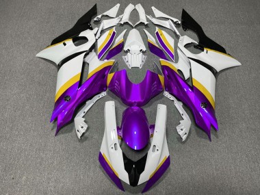 Affordable 2009-2012 Honda CBR600RR Motorcycle Fairings - White Orange Purple Australia