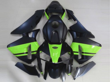 Affordable 2005-2006 Honda CBR600RR Motorcycle Fairings - Matte Black Light Green Australia