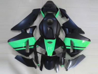 Affordable 2005-2006 Honda CBR600RR Motorcycle Fairings - Matte Black Special Green Australia