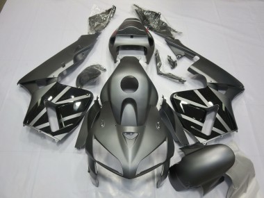 Affordable 2005-2006 Honda CBR600RR Motorcycle Fairings - Matte Grey Black Australia