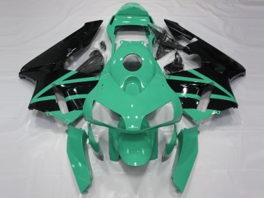 Affordable 2003-2004 Honda CBR600RR Motorcycle Fairings - Mint Green Glossy Black Australia