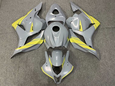 Affordable 2009-2012 Honda CBR600RR Motorcycle Fairings - Nardo Grey Yellow Australia