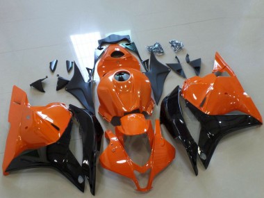 Affordable 2009-2012 Honda CBR600RR Motorcycle Fairings - Orange Glossy Black Australia