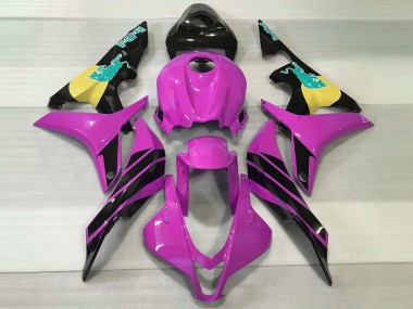 Affordable 2007-2008 Honda CBR600RR Motorcycle Fairings - Pink Yellow Glossy Black Blue Bull Australia