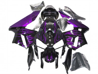 Affordable 2005-2006 Honda CBR600RR Motorcycle Fairings - Purple Flame Australia