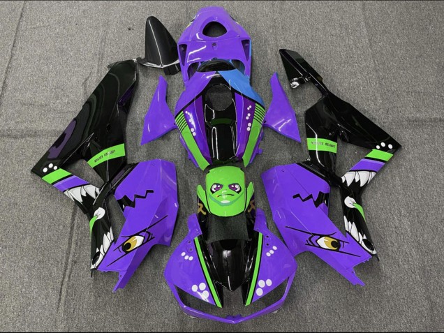2013-2023 Honda CBR600RR Motorcycle Fairings - Purple Green Blue Glossy Black Shark Australia