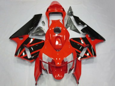 Affordable 2003-2004 Honda CBR600RR Motorcycle Fairings - Red Glossy Black OEM Styles Australia
