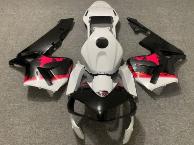Affordable 2003-2004 Honda CBR600RR Motorcycle Fairings - Red Glossy Black Splatter Australia