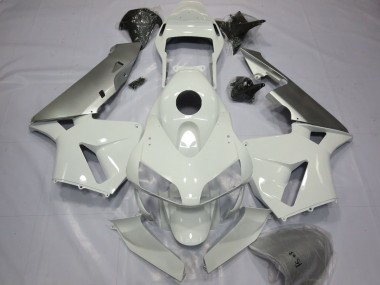 Affordable 2003-2004 Honda CBR600RR Motorcycle Fairings - Silver White Australia