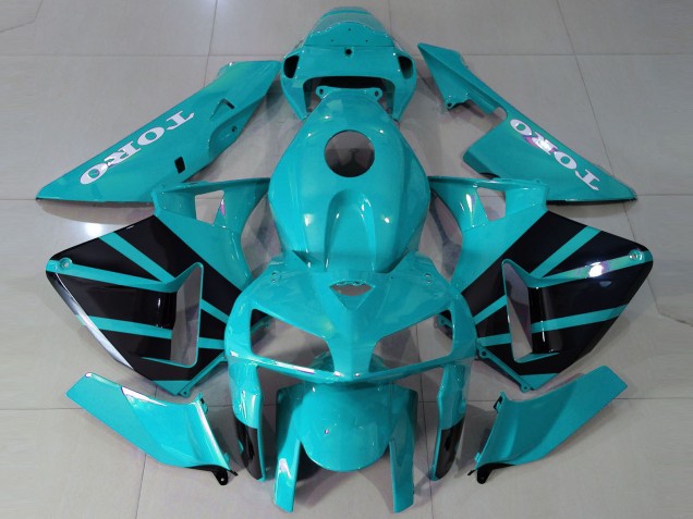 2005-2006 Honda CBR600RR Motorcycle Fairings - Teal OEM Style Australia