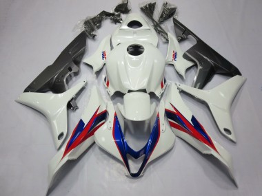 Affordable 2007-2008 Honda CBR600RR Motorcycle Fairings - White Red Blue HRC Australia