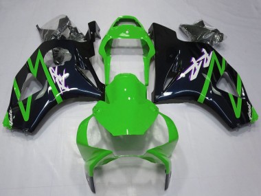 Affordable 2002-2003 Honda CBR954RR Motorcycle Fairing Kits - Green Glossy Black Australia