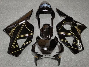 Affordable 2002-2003 Honda CBR954RR Motorcycle Fairings - Glossy Black Gold Australia