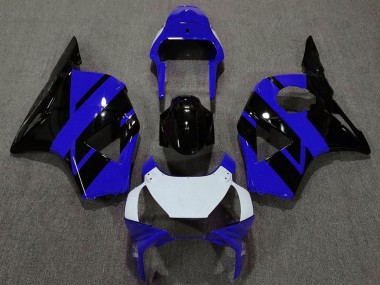 Affordable 2002-2003 Honda CBR954RR Motorcycle Fairings - Blue White Glossy Black OEM Style Australia