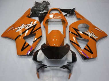 Affordable 2002-2003 Honda CBR954RR Motorcycle Fairings - Dark Orange Glossy Black Australia