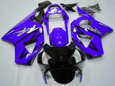 Affordable 2002-2003 Honda CBR954RR Motorcycle Fairings - Purple Glossy Black CBR Style Australia