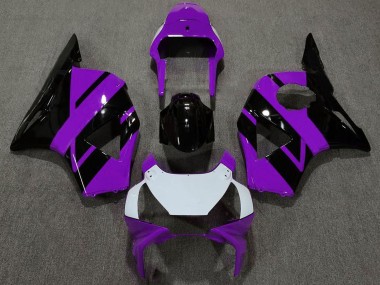Affordable 2002-2003 Honda CBR954RR Motorcycle Fairings - Purple White Glossy Black OEM Style Australia
