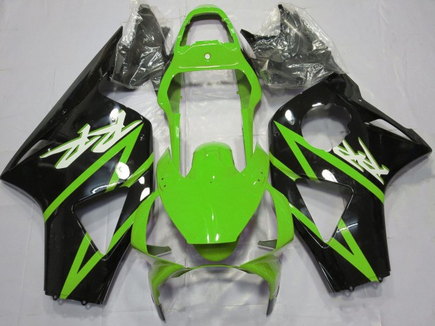 2002-2003 Honda CBR954RR Motorcycle Fairings - Plain Green Design Australia