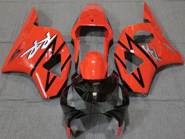 2002-2003 Honda CBR954RR Motorcycle Fairings - Red Glossy Black Stripe Australia