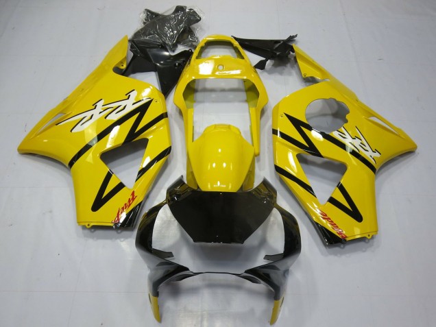 2002-2003 Honda CBR954RR Motorcycle Fairing - Yellow Glossy Black Australia