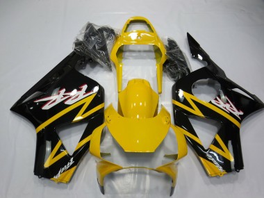 Affordable 2002-2003 Honda CBR954RR Motorcycle Fairings - Yellow Glossy Black Australia