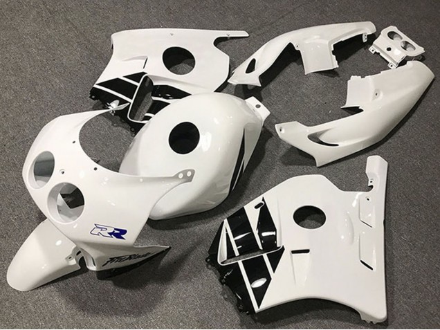 1990-1998 Honda CBR250RR Motorcycle Fairings - White Glossy Black Australia