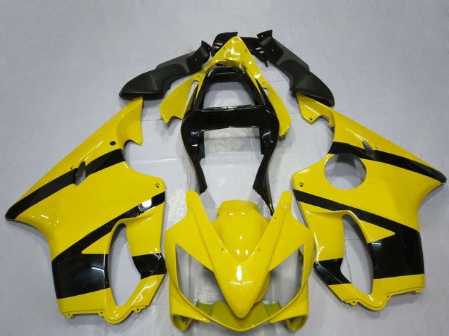 2001-2003 Honda CBR600 F4i Motorcycle Fairings - Yellow Glossy Black Australia