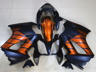 Affordable 2002-2013 Honda VFR 800 Motorcycle Fairings - Orange Matte Blue Matte Black Australia