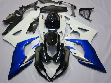 Affordable 2005-2006 Suzuki GSXR 1000 Motorcycle Fairings - White Blue Black Australia